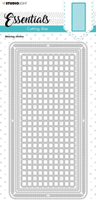 SL Matrices de découpe Tissage Slimline Essentiels 105x210x1mm 5 PCS no.259