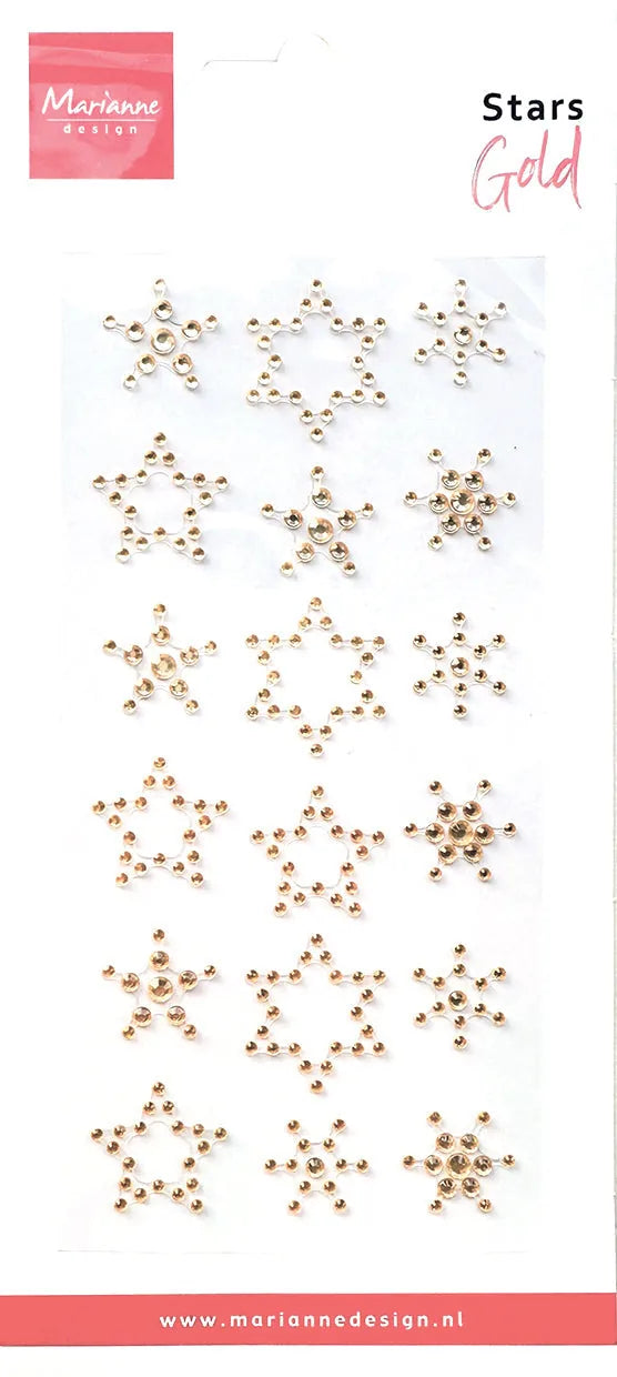 Marianne Design Étoiles - Strass Doré