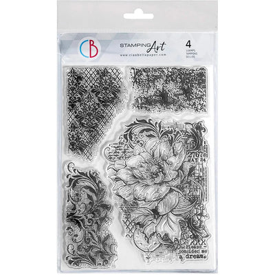 Clear Stamp Set 6"x8" Moonlit
