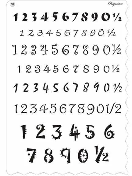 Multi Grid 18 - Chiffres