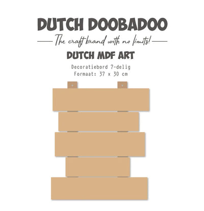 Dutch Doobadoo DDBD MDF Deco Board 7 pcs