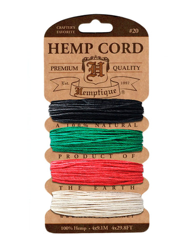 Ensemble de cordes de chanvre Hemptique #20 sur carte