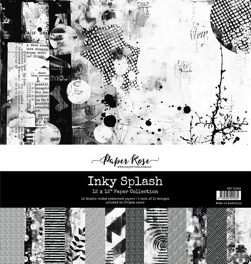 Inky Splash 12x12 Paper Collection 31899 — Ecstasy Crafts