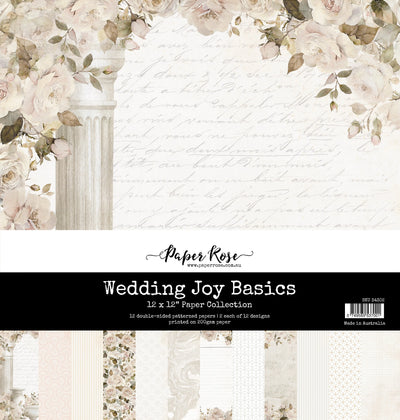 Collection de papier Joie de mariage Basics 12x12 34302