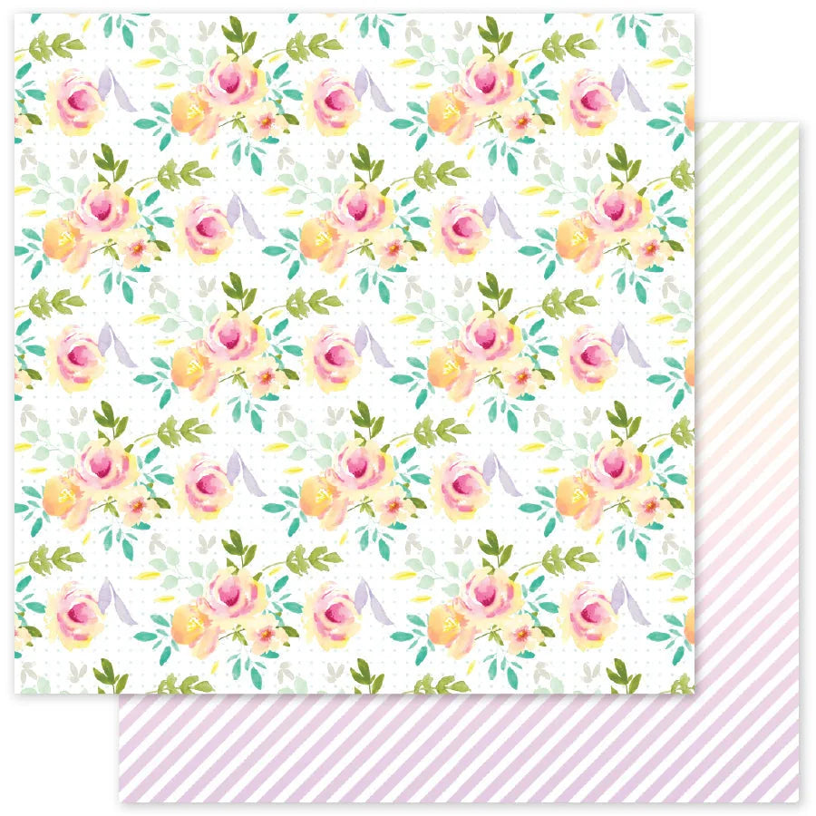 Motifs Pastel 1.0 D Papier 12 x 12 (Paquet en vrac de 12) 34842