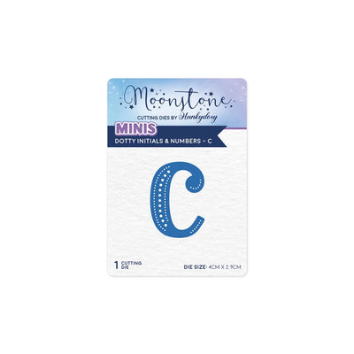Moonstone Dies - Initiales et Chiffres à Pois - C