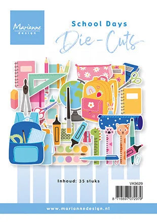 Marianne Design Découpes A6 - Jours d'école