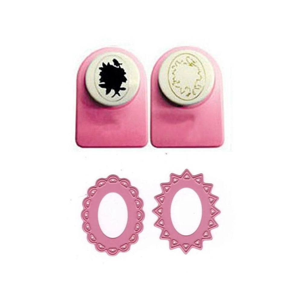 ENSEMBLE DE POINÇONS ET MATRICES "JUMBO" CAMEO - Fleur Vintage