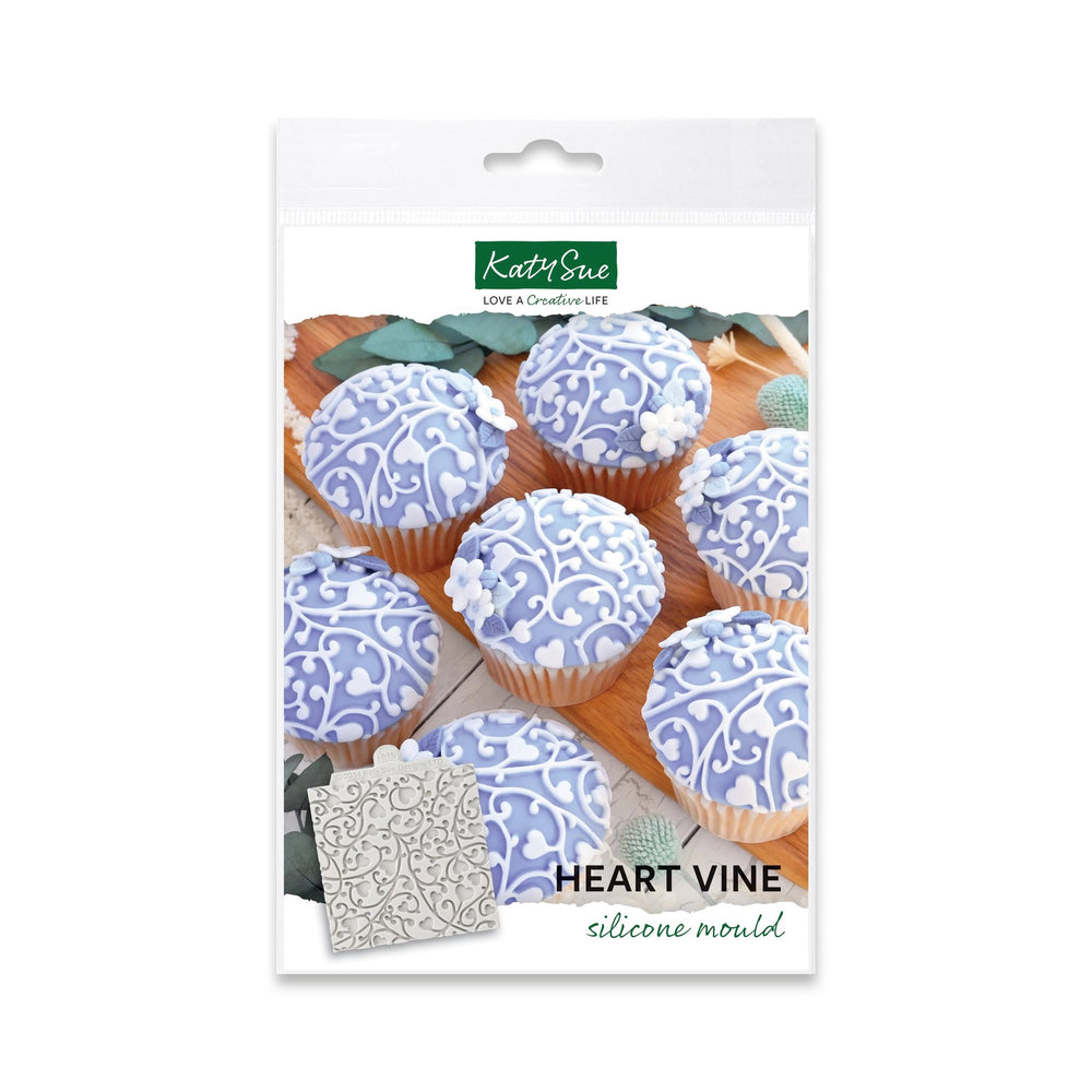 Heart Vine Silicone Mould — Ecstasy Crafts
