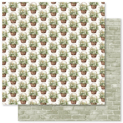 Village de Pâques Essentiels Papier 12 x 12 (Paquet en vrac de 12) 34044