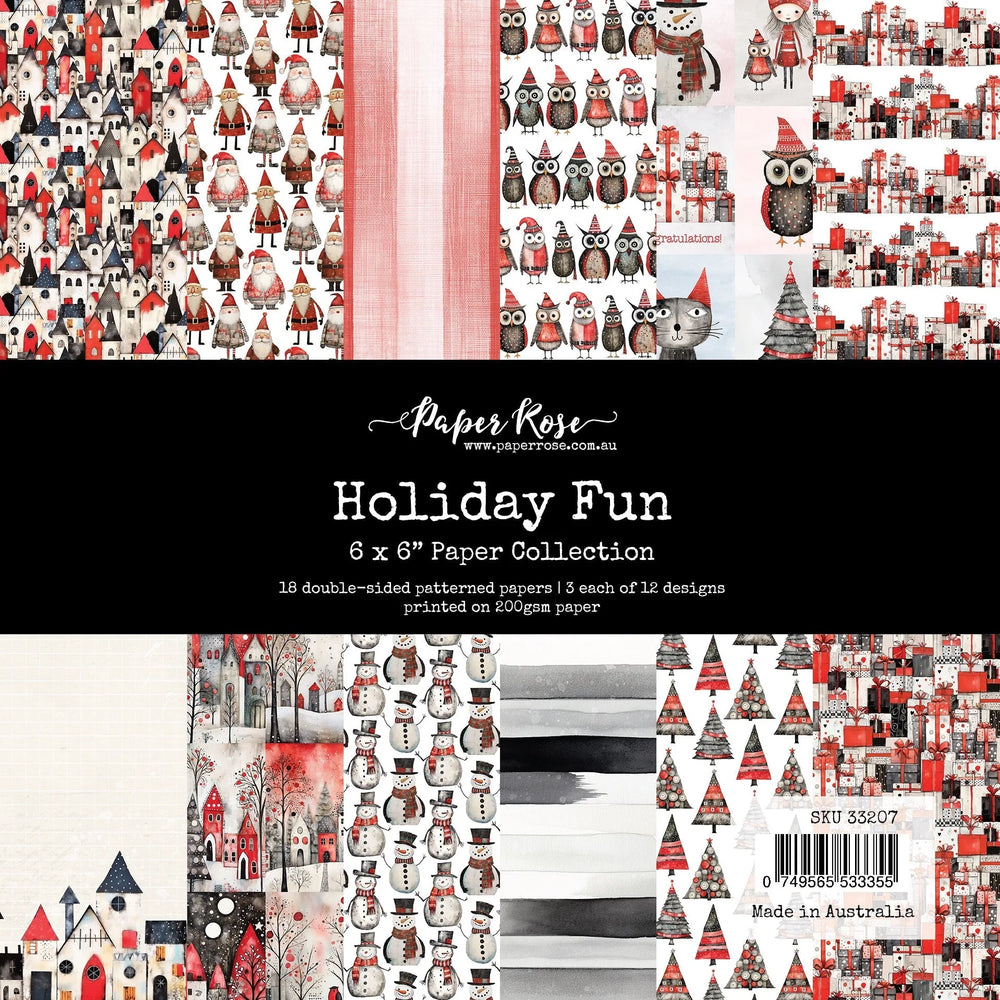 Collection de papier "Holiday Fun" 6x6 33207