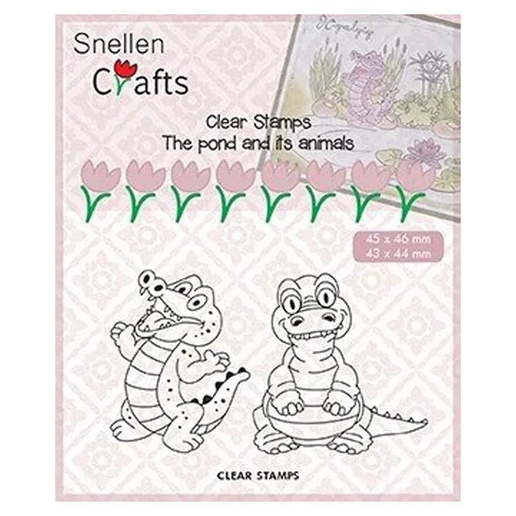 Tampon transparent Snellen Crafts Crocodile