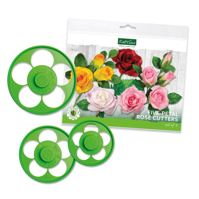 Flower Pro Coupe Pétale de Rose - Ensemble de 3