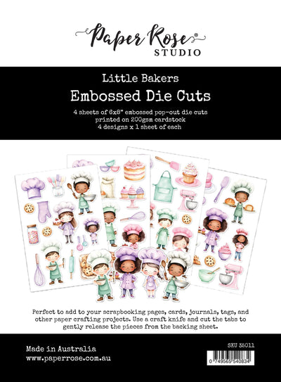 Little Bakers Embossed Die Cuts 35011
