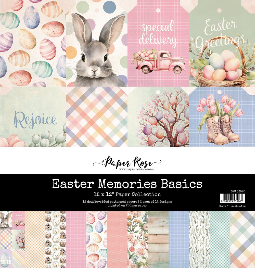 Easter Memories Basics 12x12 Paper Collection 33990 — Ecstasy Crafts