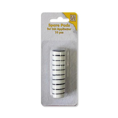 Nellie's Choice Tampons en mousse pour estompage d'encre - 10 pièces rondes petites