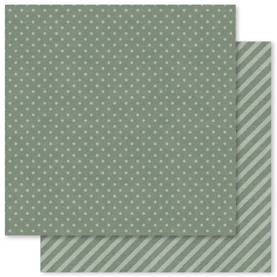 Charlie's Kraft Patterns B 12x12 Papier (Paquet en vrac de 12) 33156