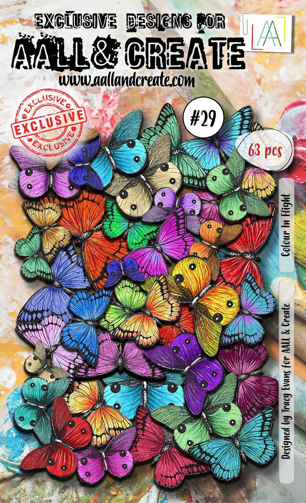 AALL and Create  Ephemera Die-Cuts - 29 - Colour In Flight