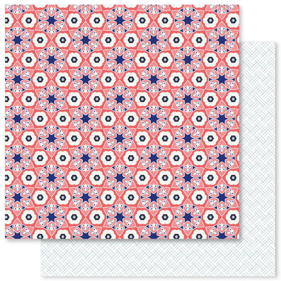 Motifs 1.0 D Papier 12x12 (Paquet en vrac de 12 pièces) 32349