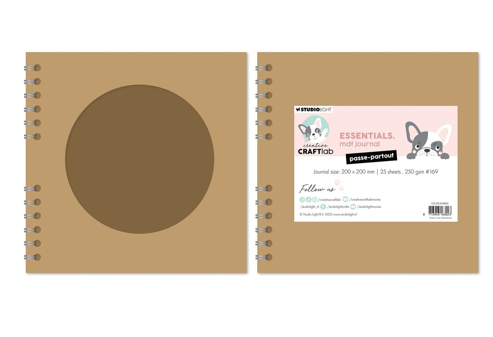 CCL MDF Journal Passe-Partout Essentials 1 Piece