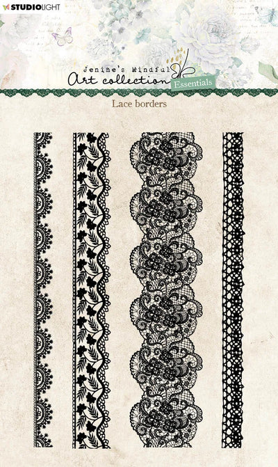 JMA Tampons Clairs Bordures de Dentelle Essentiels 105x148x3mm 4 PCS no.212