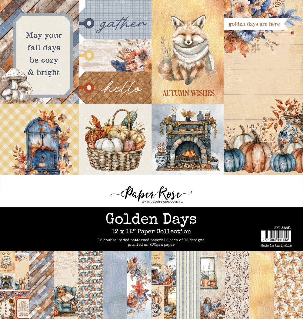Golden Days 12x12 Paper Collection 35281 — Ecstasy Crafts