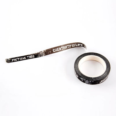 AALL and Create Ruban Washi nº 31 - Prenez des risques (Foncé)