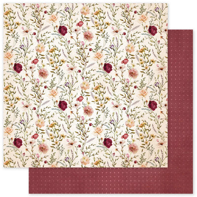 Vintage Rose B 12 x 12 Paper (12 pc Bulk Pack) 33603