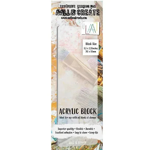 AALL and Create Acrylic Block -- Border