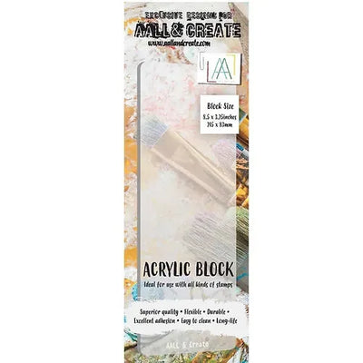 AALL and Create Acrylic Block -- Border