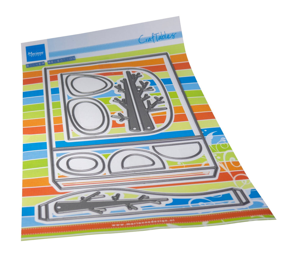 Marianne Design Craftables Die - Box Card Small — Ecstasy Crafts