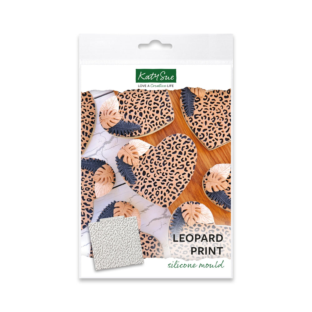 Moule en silicone motif léopard