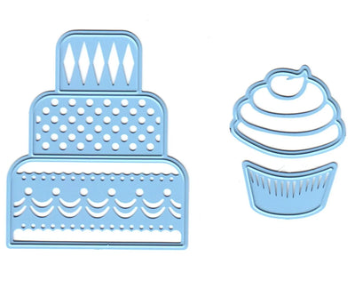 Marianne Design : Dies Créables - Mini Gâteau et Petit Gâteau