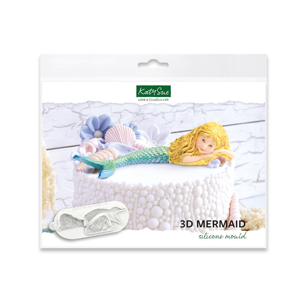 3D Mermaid Silicone Mould — Ecstasy Crafts
