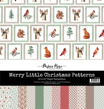 Collection de papier Merry Little Christmas Patterns 12x12 30531