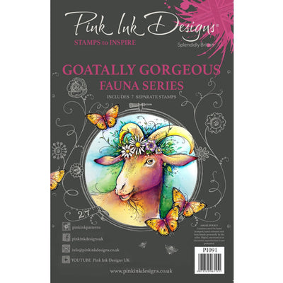 Ensemble de tampons transparents A5 "Goatally Gorgeous"
