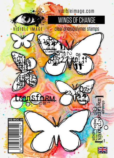 Visible Image Wings of Change - Ensemble de tampons A6