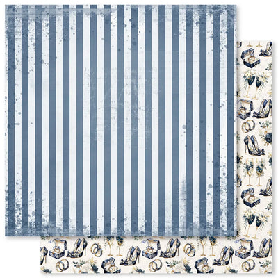 Wedding Blooms 2.0 D 12 x 12 Papier (Paquet en vrac de 12) 34449