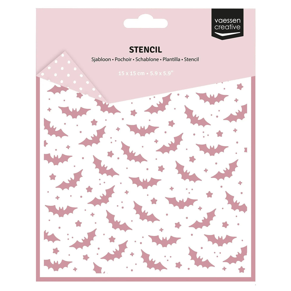 Vaessen Creative • Stencil Bats 5.9x5.9in