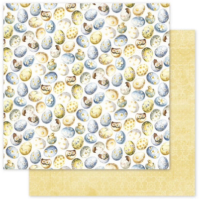 Papier Rustique Pâques C 12 x 12 (Paquet en Gros de 12) 34173