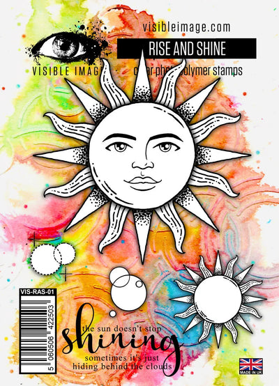 Visible Image Rise And Shine - Ensemble de tampons A6