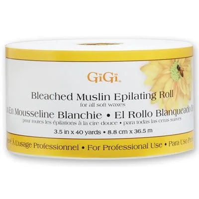 GiGi Bleached Muslin Roll 40yd