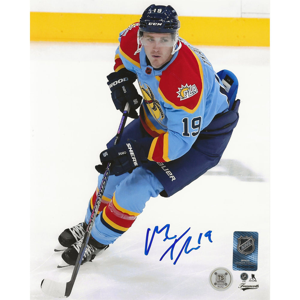 Matthew Tkachuk Autographed Florida Panthers Reverse Retro 2.0 8x10 Photo — TS Sports Memorabilia