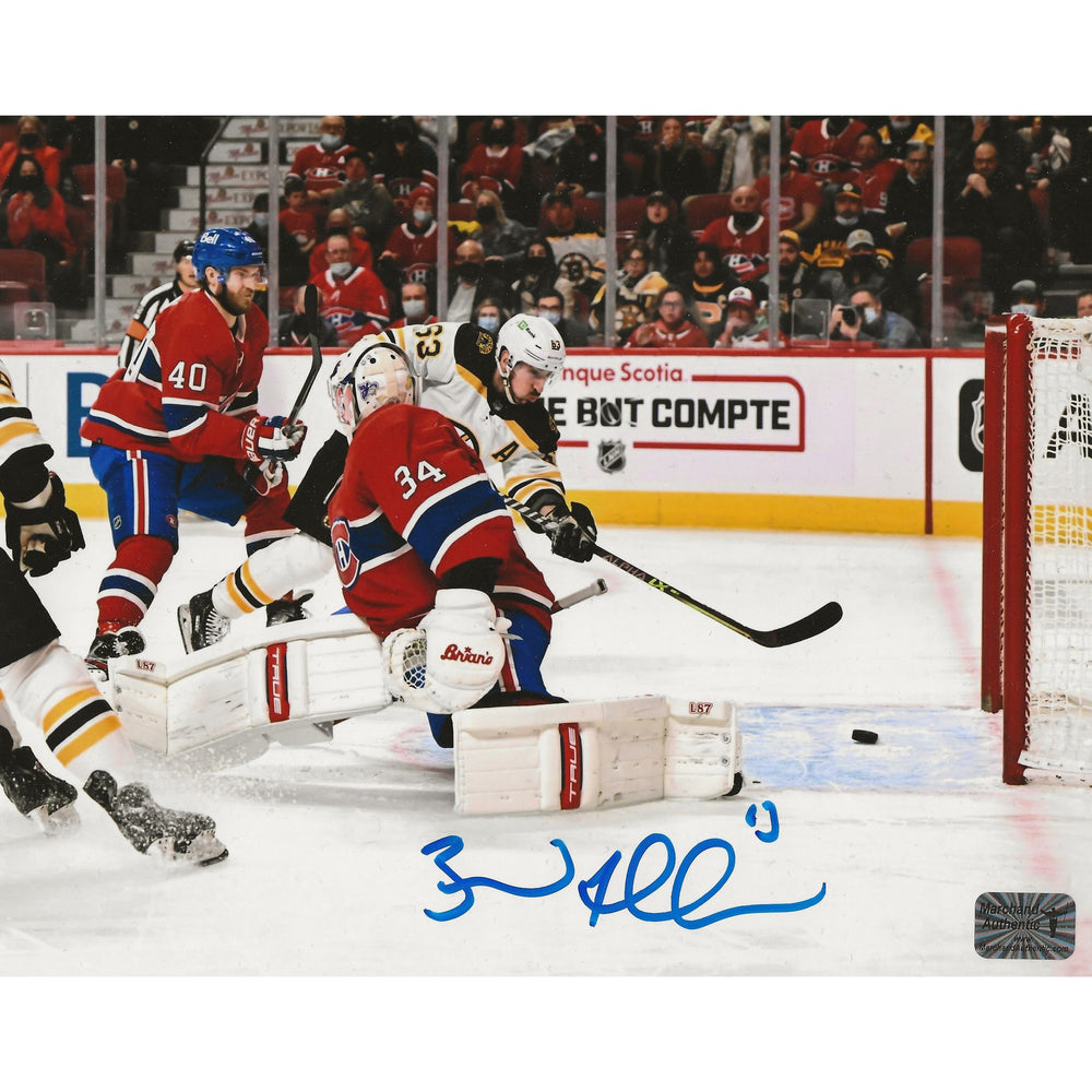 Brad Marchand Autographed Boston Bruins Goal 8x10 Photo — TS Sports Memorabilia