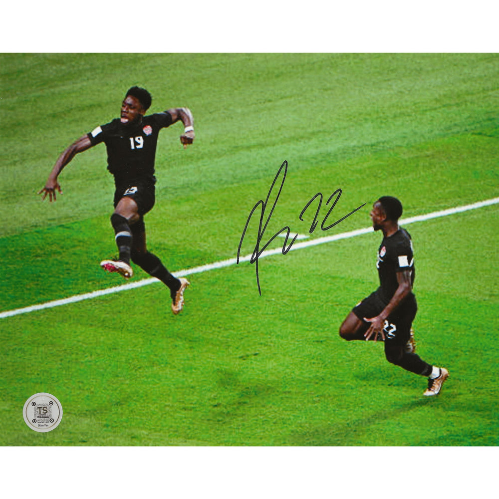 Richie Laryea Autographed Canada Men's National Team Celebration 8x10 Photo — TS Sports Memorabilia