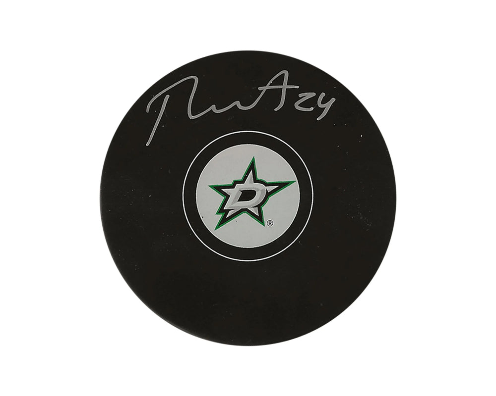 Rondelle de hockey modèle autographiée par Roope Hintz des Stars de Dallas