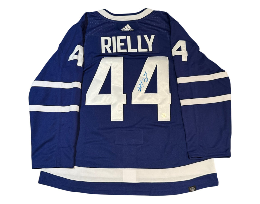 Morgan Rielly Autographed Toronto Maple Leafs Home Blue Adidas Jersey — TS Sports Memorabilia