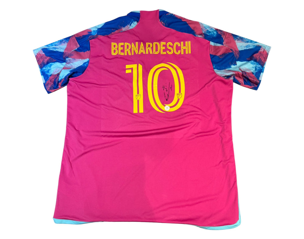 Federico Bernardeschi Autographed Autographed Toronto FC Energy Kit Replica Jersey *AS-IS* — TS Sports Memorabilia
