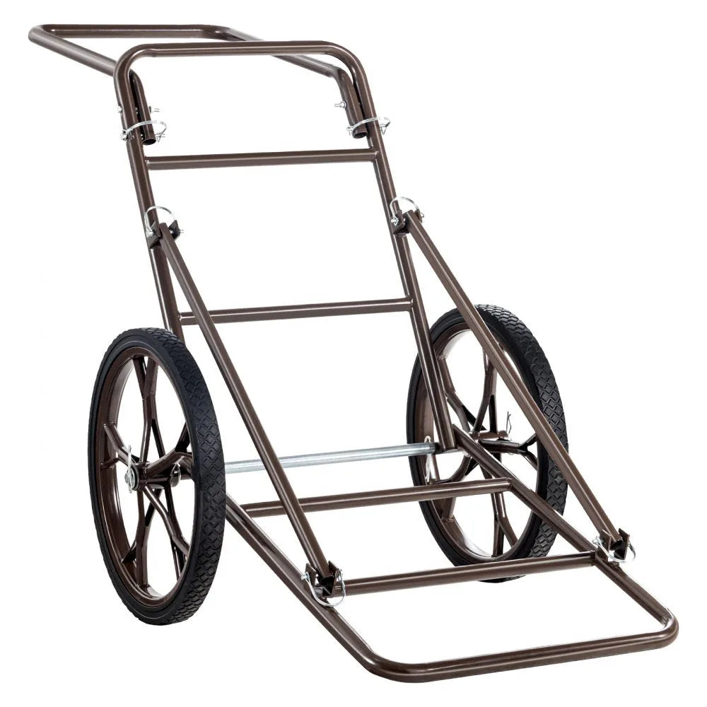 VEVOR Chariot de Chasse Pliable, Diable utilitaire, Capacité de 500 LBS