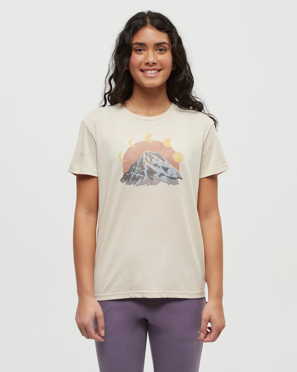 T-shirt "Montagne et Lune"